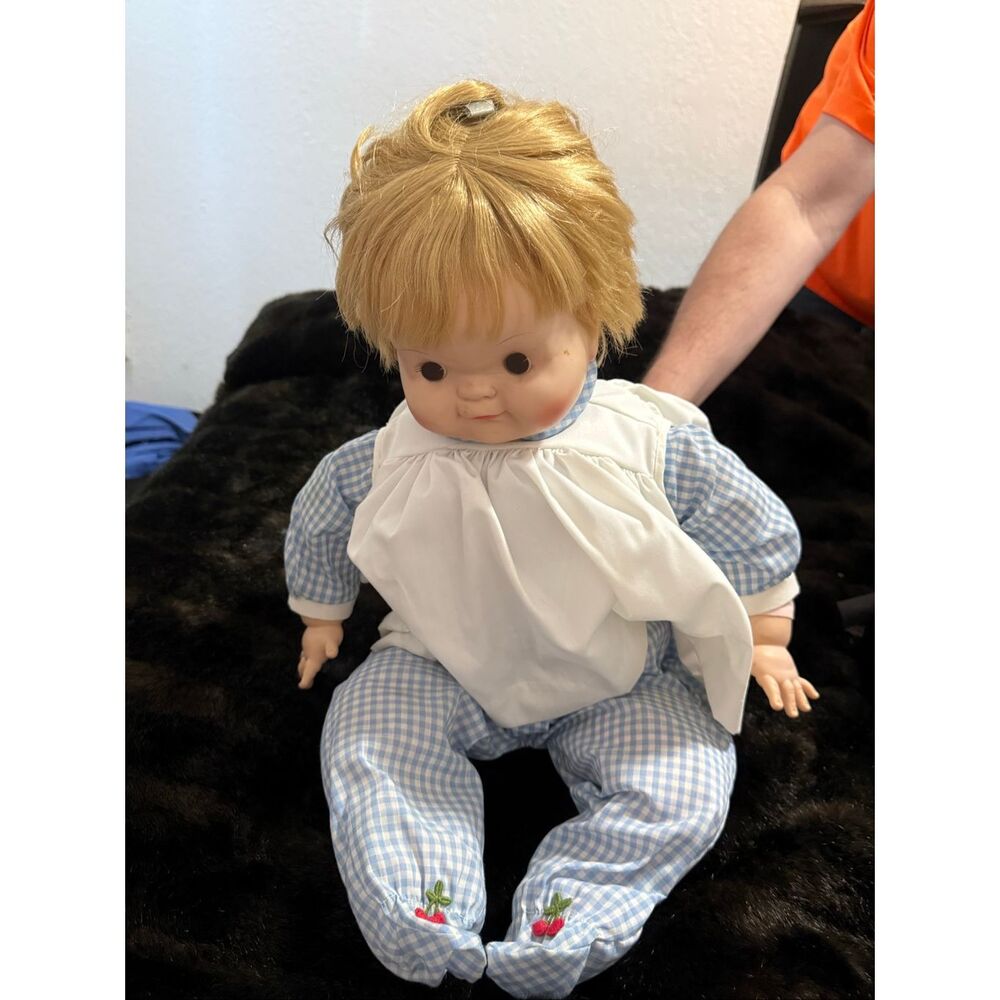 Vtg Madame Alexander So Big Baby Toddler Doll Original Outfit Eloise Wilkin 22”